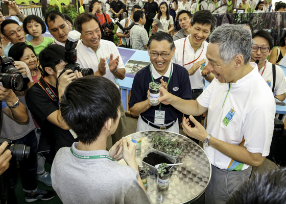 Promoting Water Saving and Food Waste Prevention at SG50 Carnival