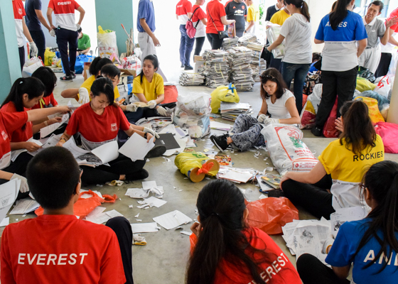 Spreading Awareness of Recycling ─ Juying Students Do Their Part